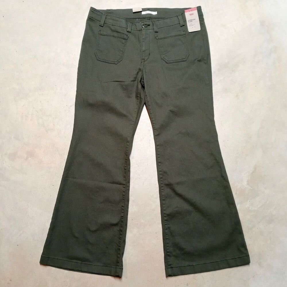 *READ* Levi’s Superlow Flare Jeans Size 33 (Fits 38x32) Retro Wide Leg Pants